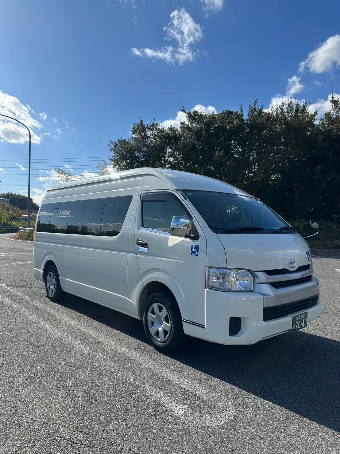Car front view